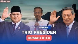 Pak Prabowo, Pak SBY, Pak Jokowi Nyanyi Bareng Lagu Rumah Kita - Momen Tak Terlupakan