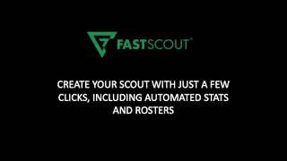 Creating a Scout