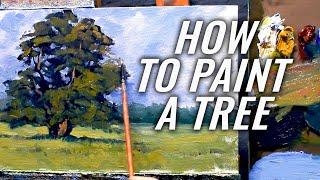 How to Paint a Tree in Oils | Beginners Guide