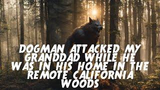 DOGMAN ATTACKED MY GRANDDAD WHILE HE WAS IN HIS HOME IN THE REMOTE CALIFORNIA WOODS