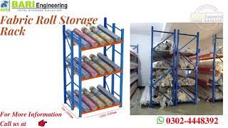 Textile Warehouse Racks in Gujranwala | Textile Storage Racks | Industrial Steel Rack 0302-4448392