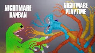 NIGHTMARE Banabn vs NIGHTMARE Poppy Playtime !!! - Part.2