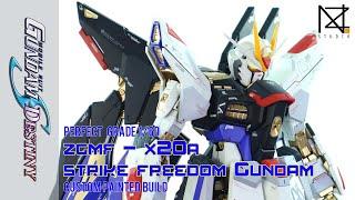 [Custom Painted Build] PG 1/60  ZGMF - X20A STRIKE FREEDOM GUNDAM