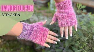 Kurze Handstulpen stricken