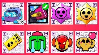 BRAWL STARS QR CODE GIVEAWAY  FREE SKINS & GEMS!