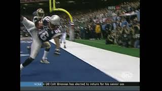 SBXXXVI Rams Pattens catch replay 2nd Qtr