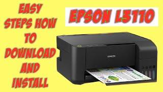 EPSON L3110 Download & Install Printer Driver | Easy Installation | Jan Nice