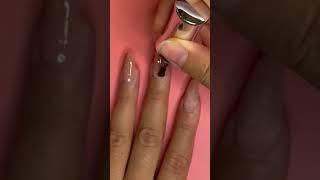 GLOWTIPS Mocha Nude Poly Nail Gel HALF METHOD  #shorts #Glowtipsnails