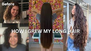 HOW TO GROW LONG HAIR FAST