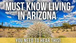 What You Should Know Living in Arizona in 2023