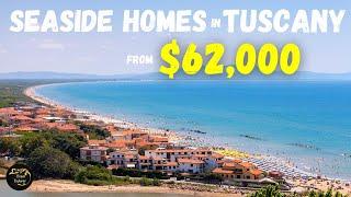 SEASIDE Home with Stunning SEA VIEW in Livorno, TUSCANY for sale: Affordable House hunting in Italy