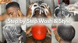 360 Waves Wash & Style | Step By Step Tutorial