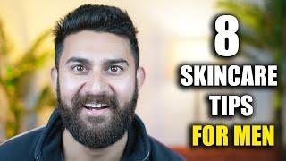 8 Skincare Tips for Men | BASIC SKINCARE ROUTINE FOR GLOWING SKIN 2025