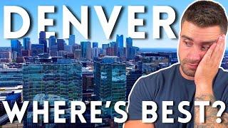 I Discovered the TOP Neighborhoods to Live in Denver Colorado!