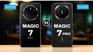 Honor Magic 7 Vs Honor Magic 7 Pro