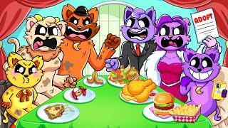 CATNAP: HOMELESS Family VS. BILLIONAIRE Family?! Poppy Playtime Animation