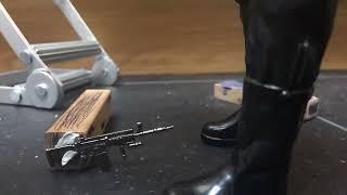 Pete the Brick defeats his evil clone! #stopmotion