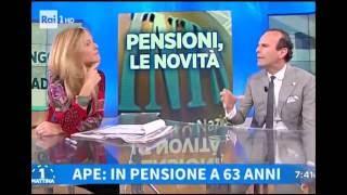 Francesca Fialdini parla di Anticipo pensionistico (APE) con Gianluca Timpone