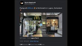 MCD MULAI MENERIMA PEMBAYARAN DENGAN BITCOIN (BTC)