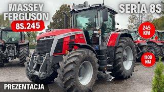 MASSEY FERGUSON 8S.245 - piękna bestia w przedziale 200 - 300 KM | Prezentacja / test ciągnika