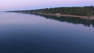 Lake Bluff Beach Flyover