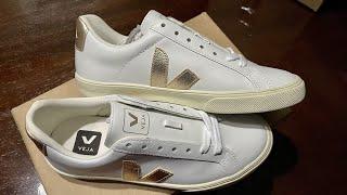 #4 Veja Review & Unboxing: Veja Esplar Leather Sneaker in color White/Platine #veja #sneakers