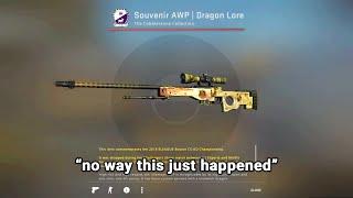 POV: you buy a Souvenir package and unbox $70,000 Dragon Lore first try (CS:GO)