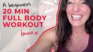 20 MIN FULL BODY WORKOUT - Beginner Friendly | Davina McCall