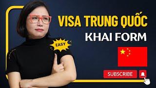 Visa du lịch Trung Quốc - Hướng dẫn chi tiết khai online - cập nhật 2024