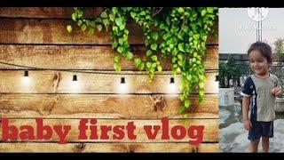 Baby first vlog