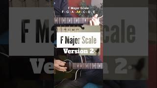 F Major Scale V2 | Guitar Scales | Guitar Theory with Aman Verma #guitarlesson
