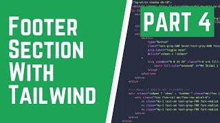 Building a Footer with TailwindCSS [TUTORIAL]