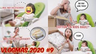 VLOGMAS: #9 - Mia may na Discover, Cotton On Kids Haul, Favourite na Dessert ko