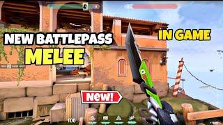 Valorant Episode 9 Act 2 Battlepass Knife  In Gameplay  Leaks | New Battlepass Melee All Varients