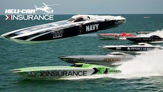 2023 Sarasota Powerboat Grand Prix | Class 1 Race | XINSURANCE Helicopter