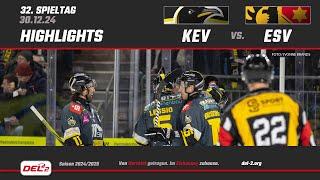 DEL2 Game Highlights Spieltag 32: Krefeld Pinguine vs. ESV Kaufbeuren