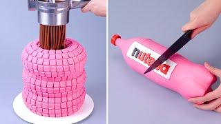 Best Pink Cake Hacks You Need To Try | Perfect Chocolate Cake Decorating Ideas | Tasty Plus