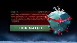 you get banned if you open this free gift in Dota 2