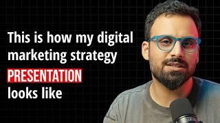 step by step Digital Marketing Strategy course? (real example)