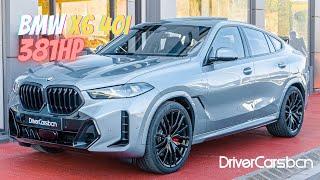 BMW X6 40i M Sport Pro in Skyscraper Grau Metalizado (381hp) | Drivercarsbcn