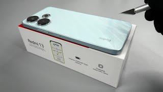 XIAOMI Redmi 13 Ocean Blue - ASMR Unboxing