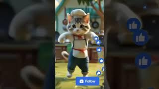 Meow kittens Let’s Dance #virtualpets #cat #cute #shorts #catdance #meow #kittyantics #cartoon