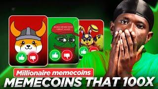 Memecoins that make Millionaires in 2025 (100X or More) Make Money!