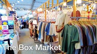 The Box Market, A Weekend Market in Ho Chi Minh City - 4K Walking Tour | Vietnam (2022)