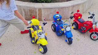 Moto For Kids Blue - საბავშვო ელექტრო მოტოციკლი