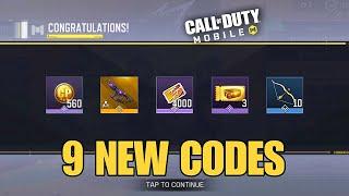 *NEW* CODM 9 NEW REDEEM CODES AUGUST 2024 | CALL OF DUTY MOBILE CP NEW REDEEM CODES AUGUST 2024