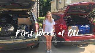 First Week of College | The University of Oklahoma