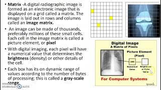 Digital imaging terms Basic overview