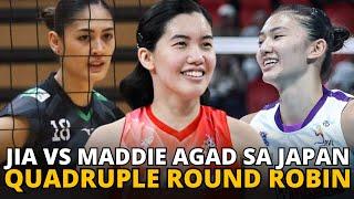 Jia & at Maddie MAGTATAPAT AGAD sa Japan SVLEAGUE! SVL, QUADRUPLE ROUND ROBIN. 44 games/team.