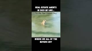 Real Estate Agents in 2023 Be Like… Where did Homebuyers Go? #realestatehumor